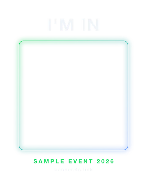 I’M IN / SAMPLE EVENT 2026